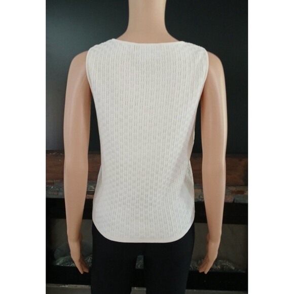 Geoffrey Beene Sport Women's Small 70% Silk Casual Modest Pullover Tank Top - Picture 4 of 12